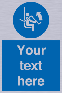 Custom Mandatory: Open safety bar of chairlift